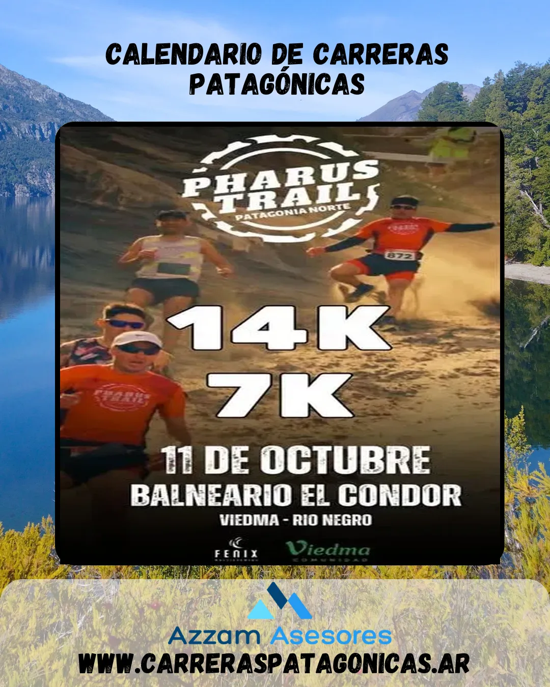 Flyer de Pharus Trail 2025