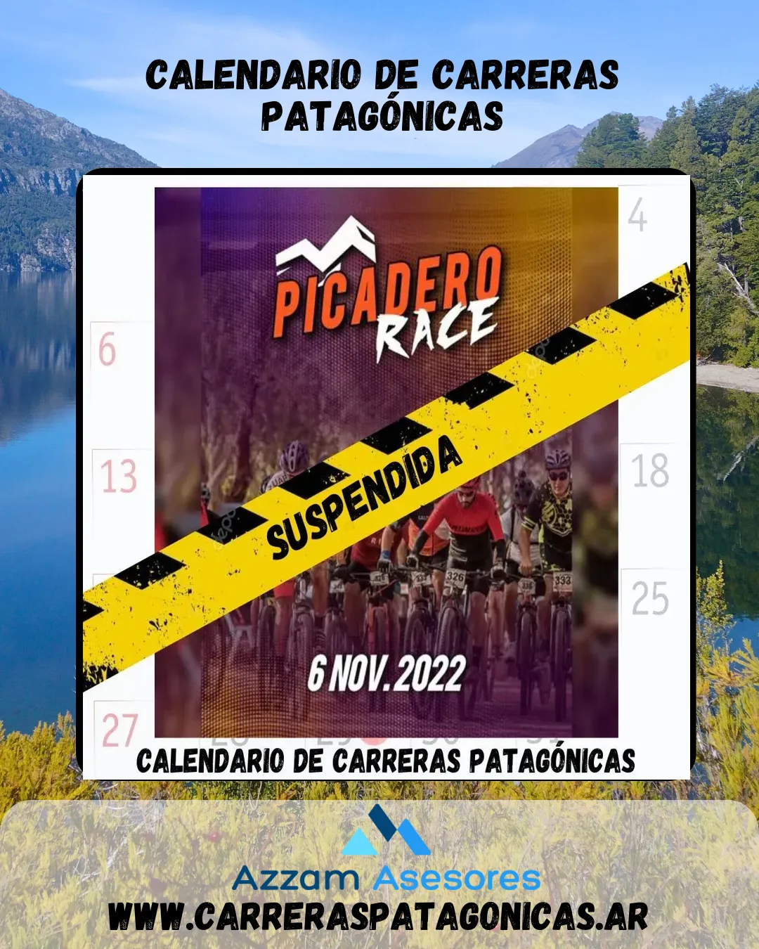 Flyer de Picadero Race 2022
