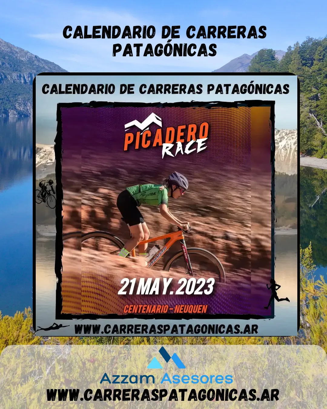 Flyer de Picadero Race 2023