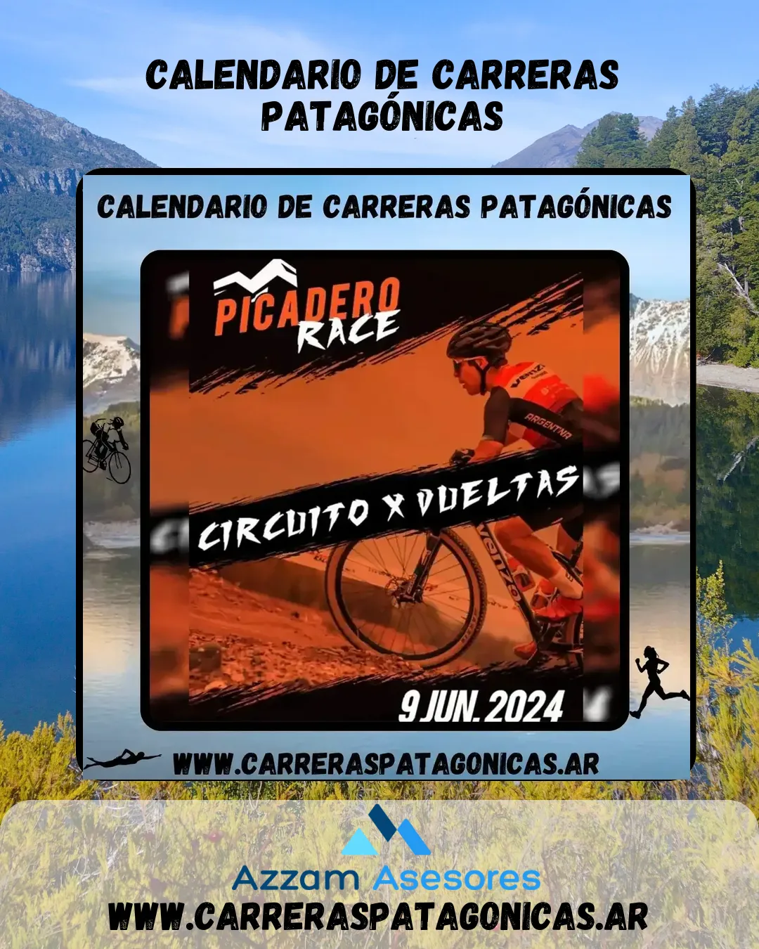 Flyer de Picadero Race 2024