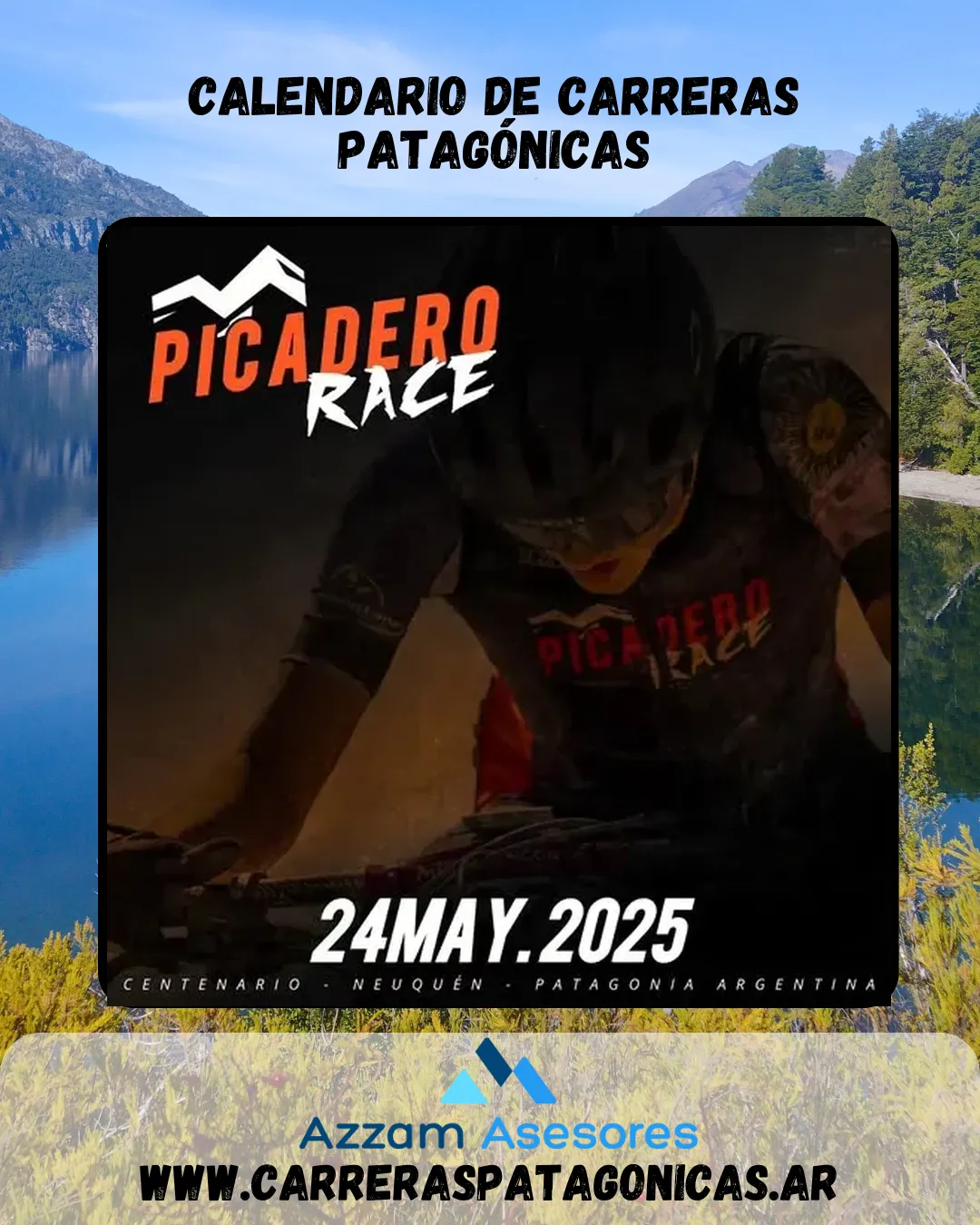 Flyer de Picadero Race 2025