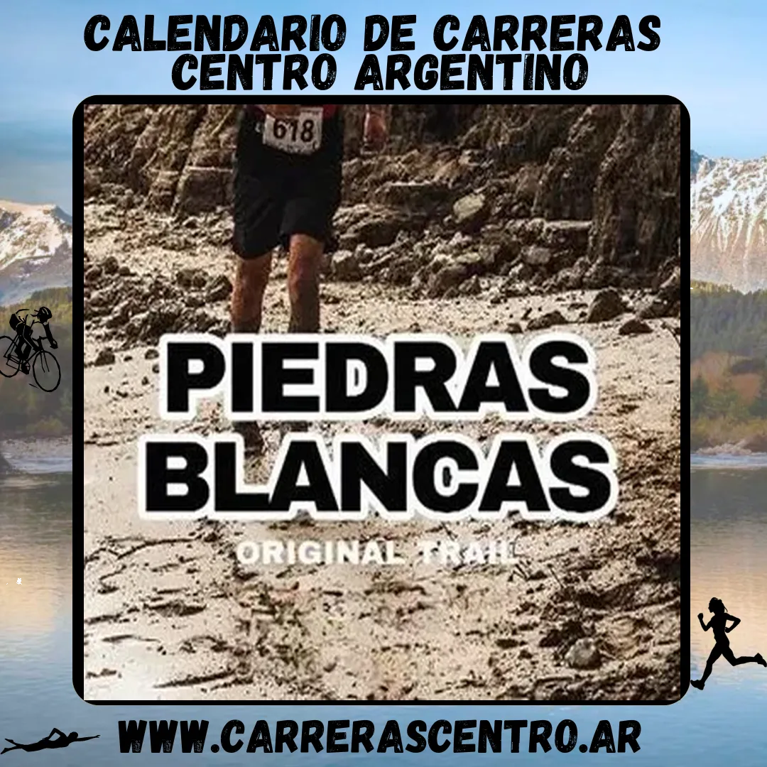 Flyer de Piedras Blancas Original Trail 2025