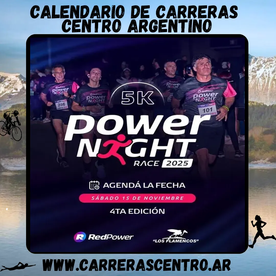 Flyer de Power Night 2025