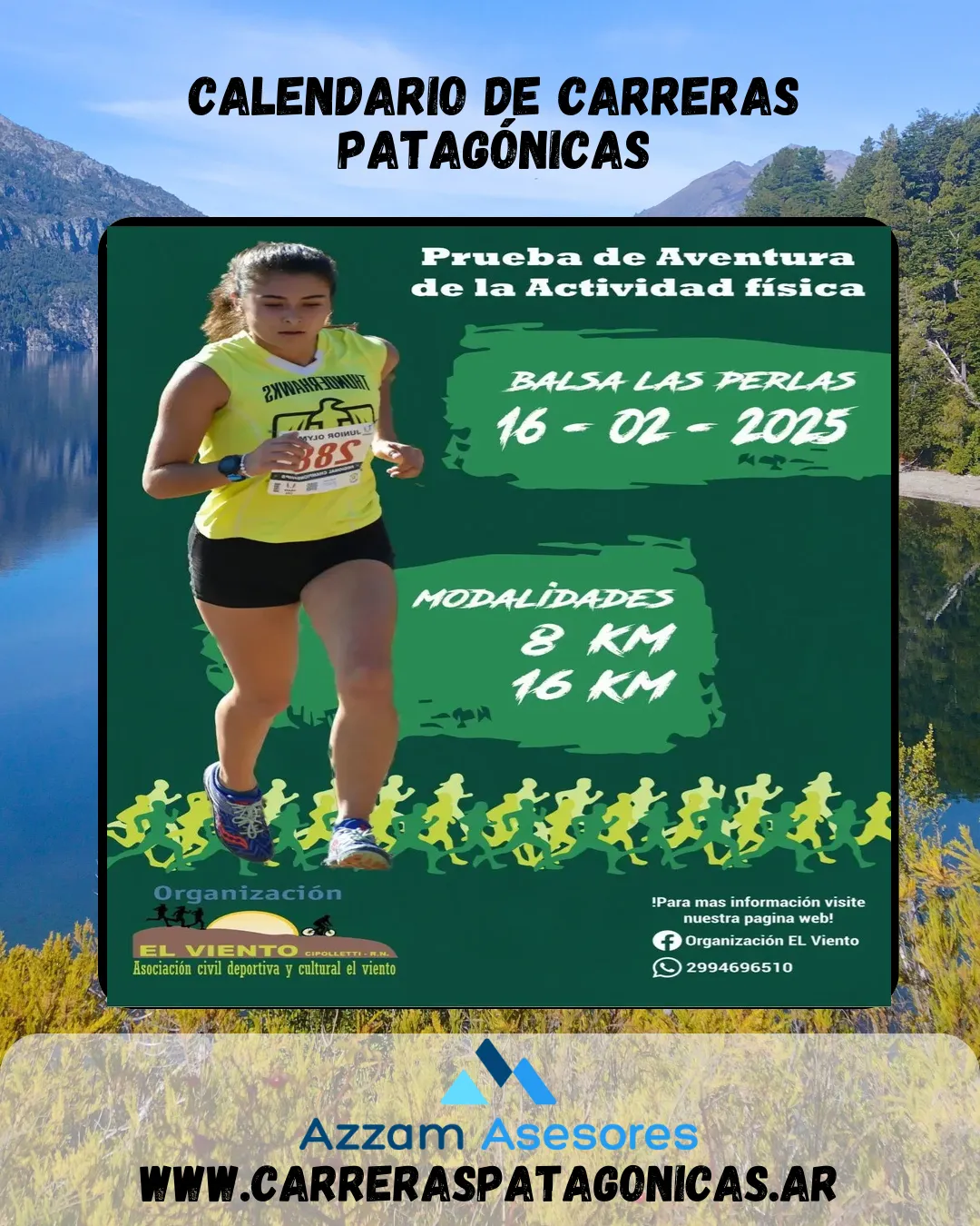 Flyer de Prueba de Aventura de la Actividad Física 2025
