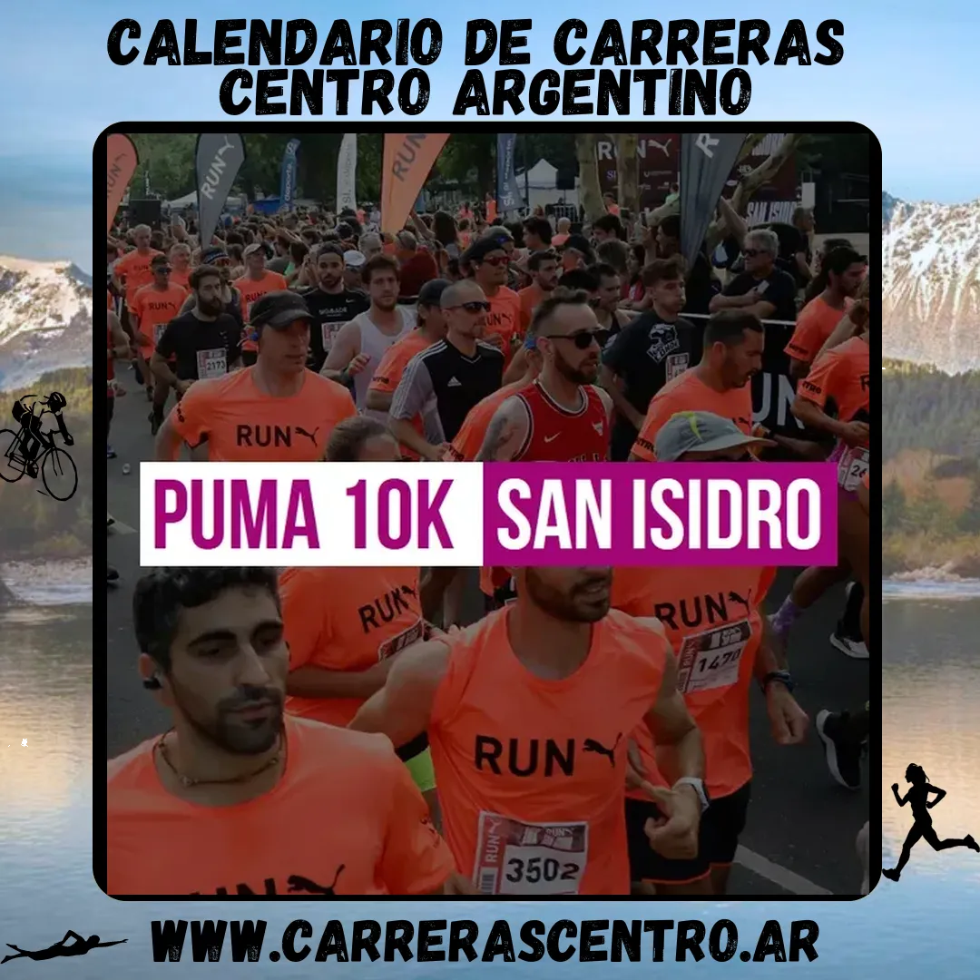 Flyer de Puma 10K San Isidro 2024