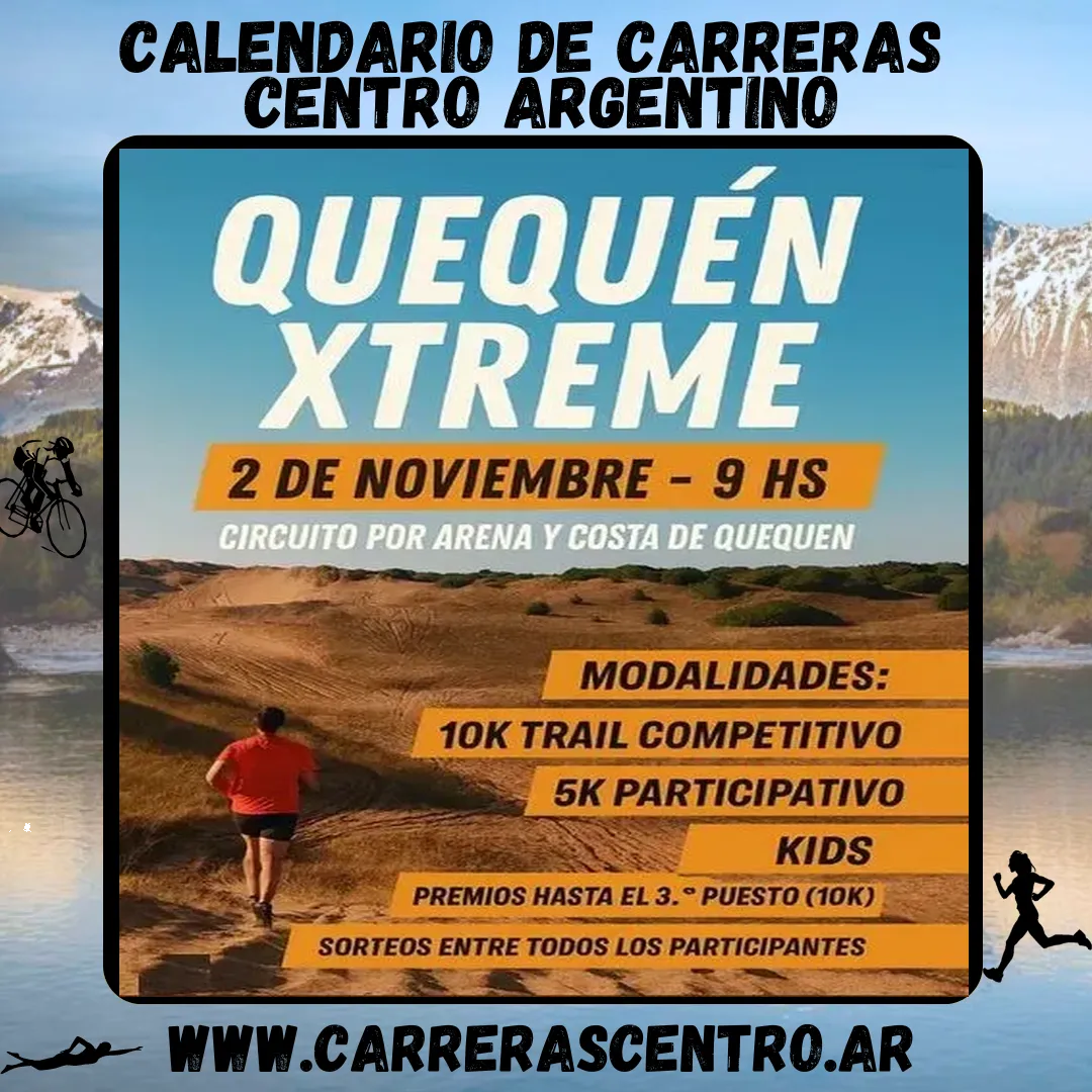 Flyer de Quequén Xtreme 2025