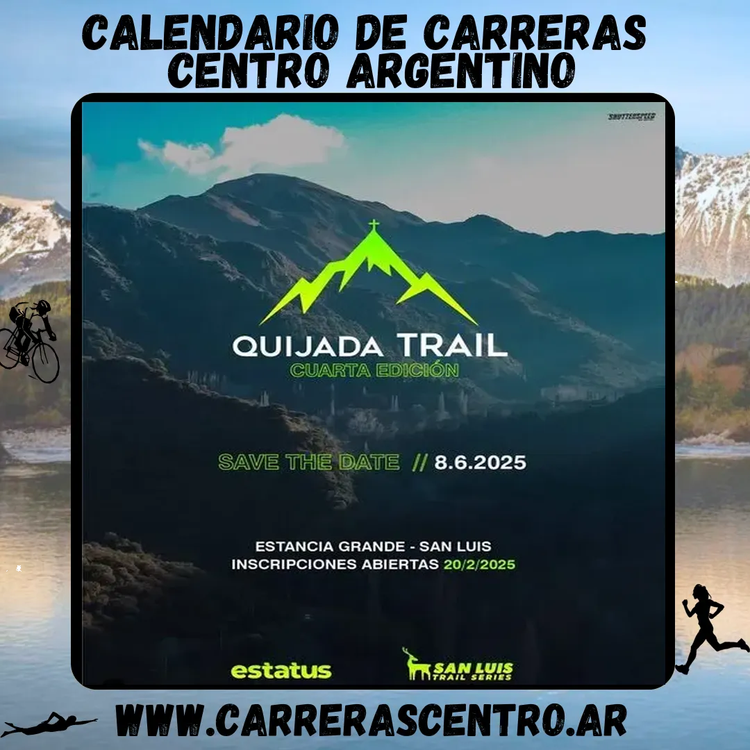Flyer de Quijada Trail 2025