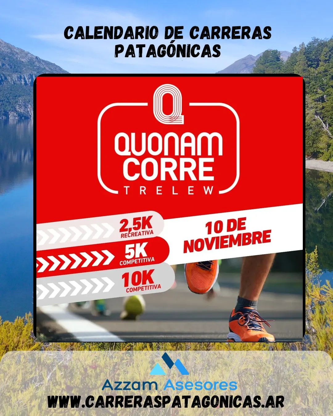 Flyer de Quonam Corre 2024