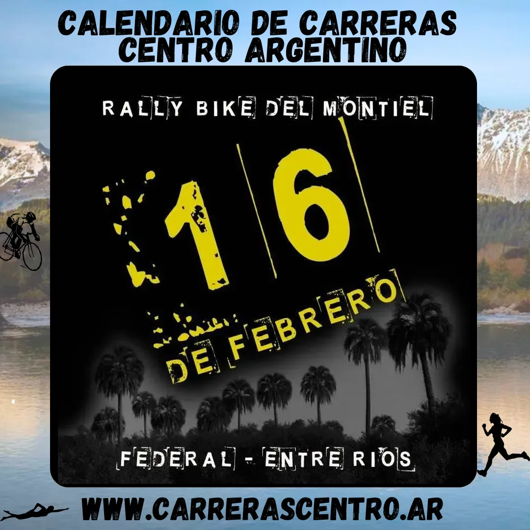 Flyer de Rally Bike del Montiel 2025