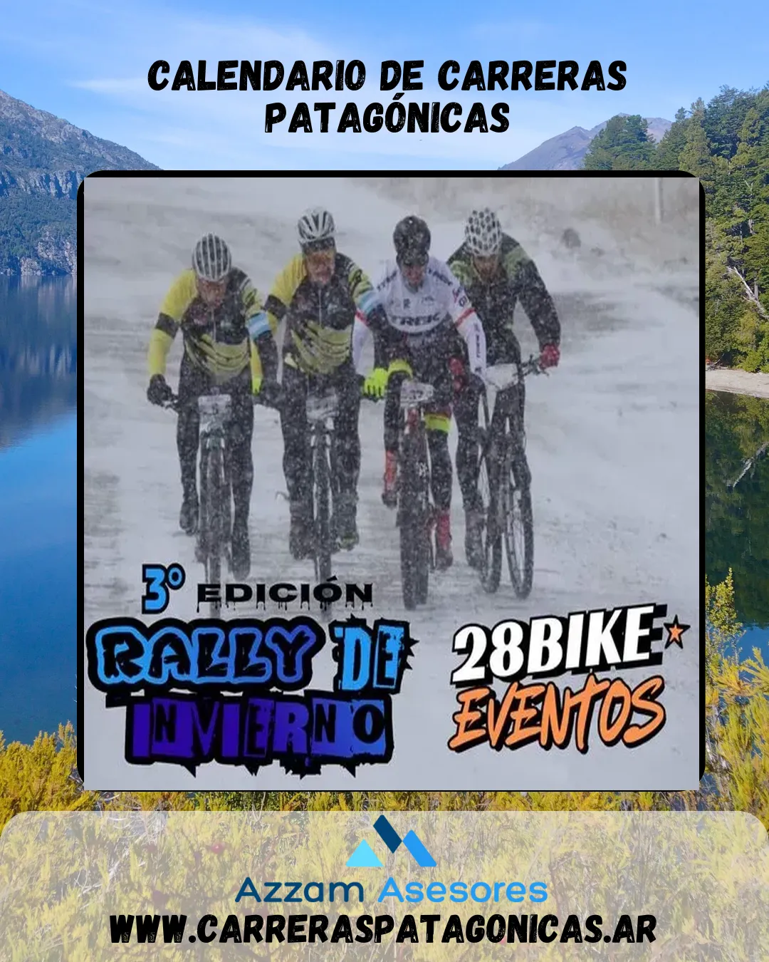 Flyer de Rally de Invierno 2025