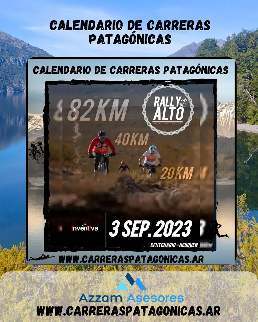 Flyer de RALLY DEL ALTO MARATHON 2023