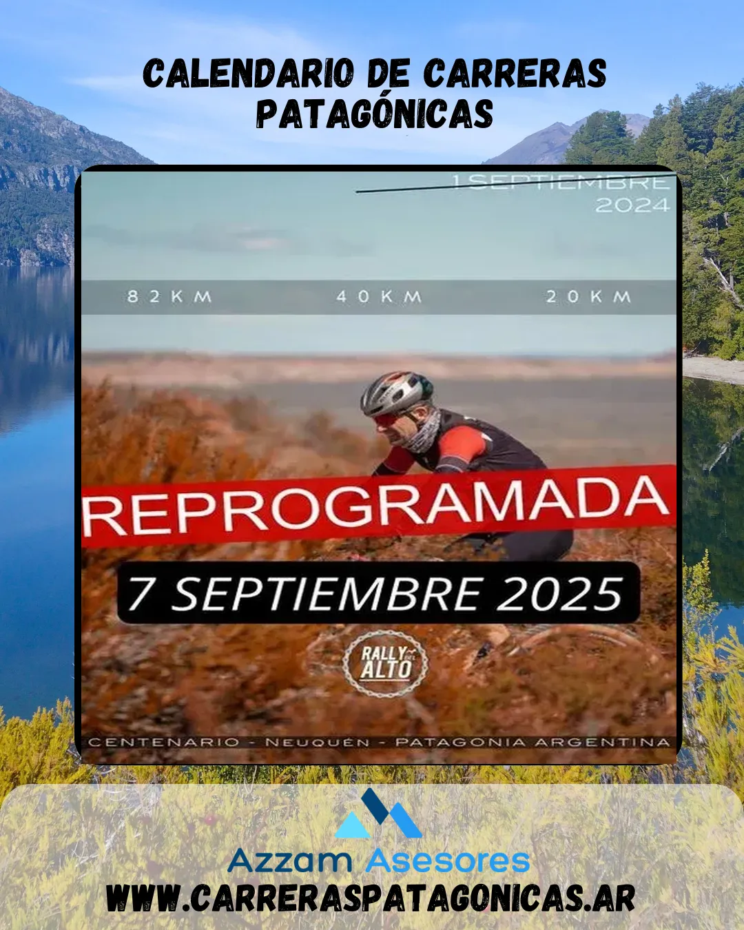 Flyer de Rally del Alto 2025