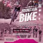 Flyer de Rally Mountain Bike – Conmemoración al Día Internacional de Lucha contra el Cáncer de Mama 2022