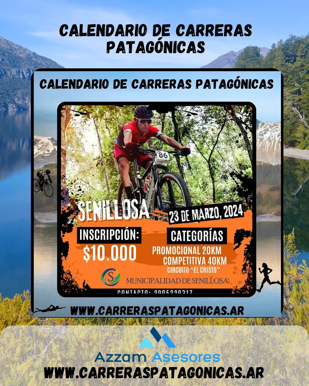 Flyer de Rally MTB 2024 «Fiesta del Productor» 2024