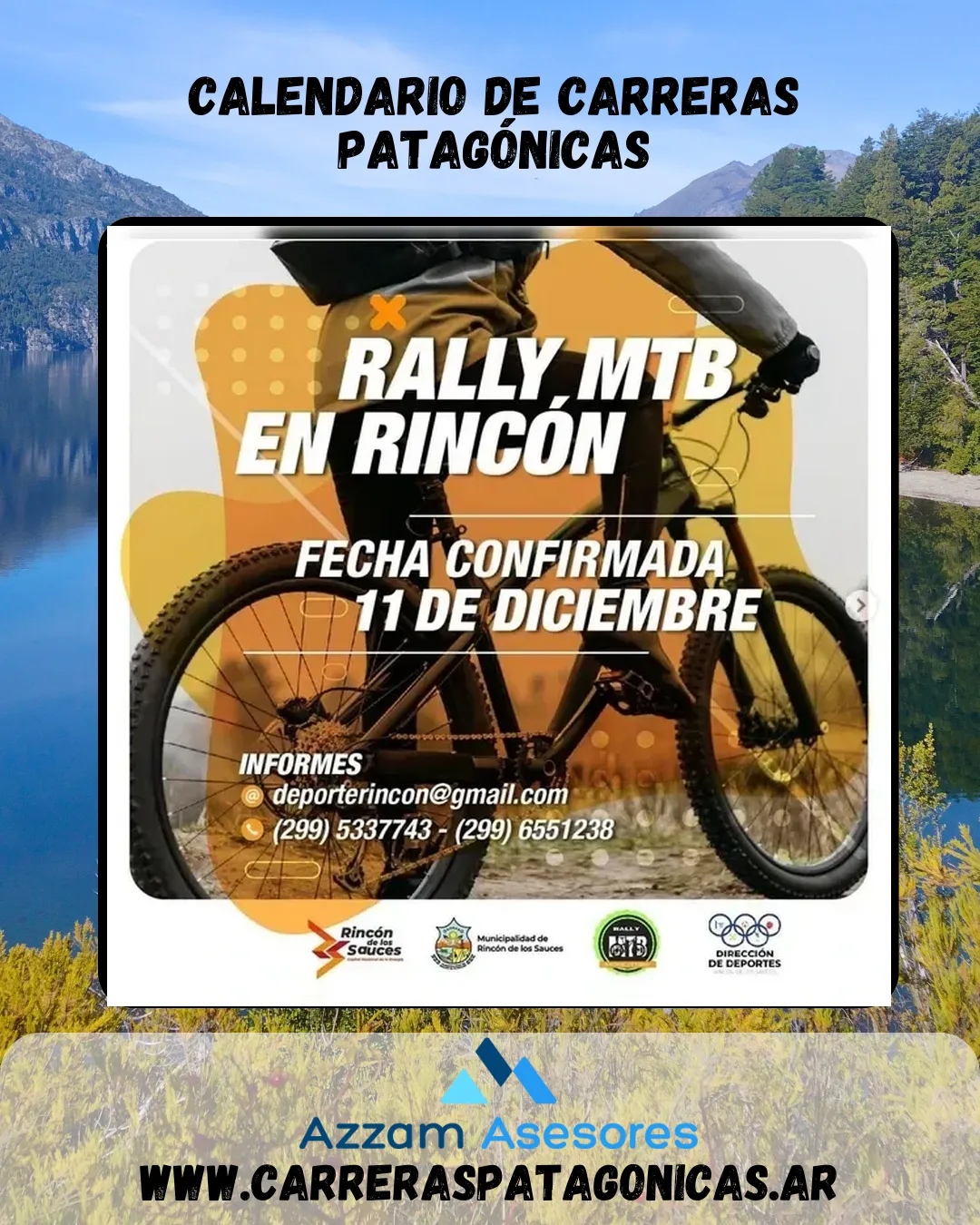 Flyer de Rally MTB en Rincón 2022