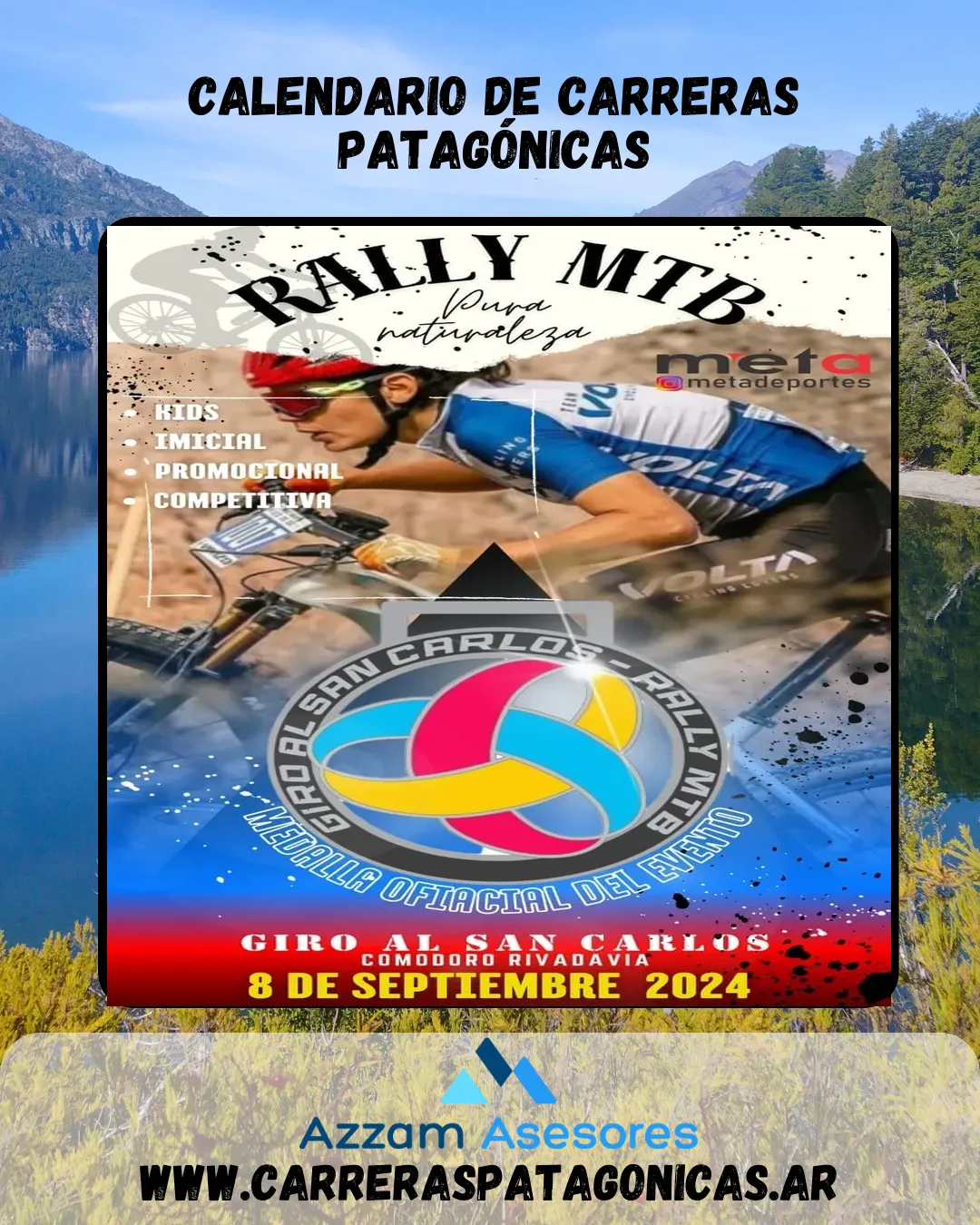 Flyer de Rally MTB «Giro al San Carlos» 2024