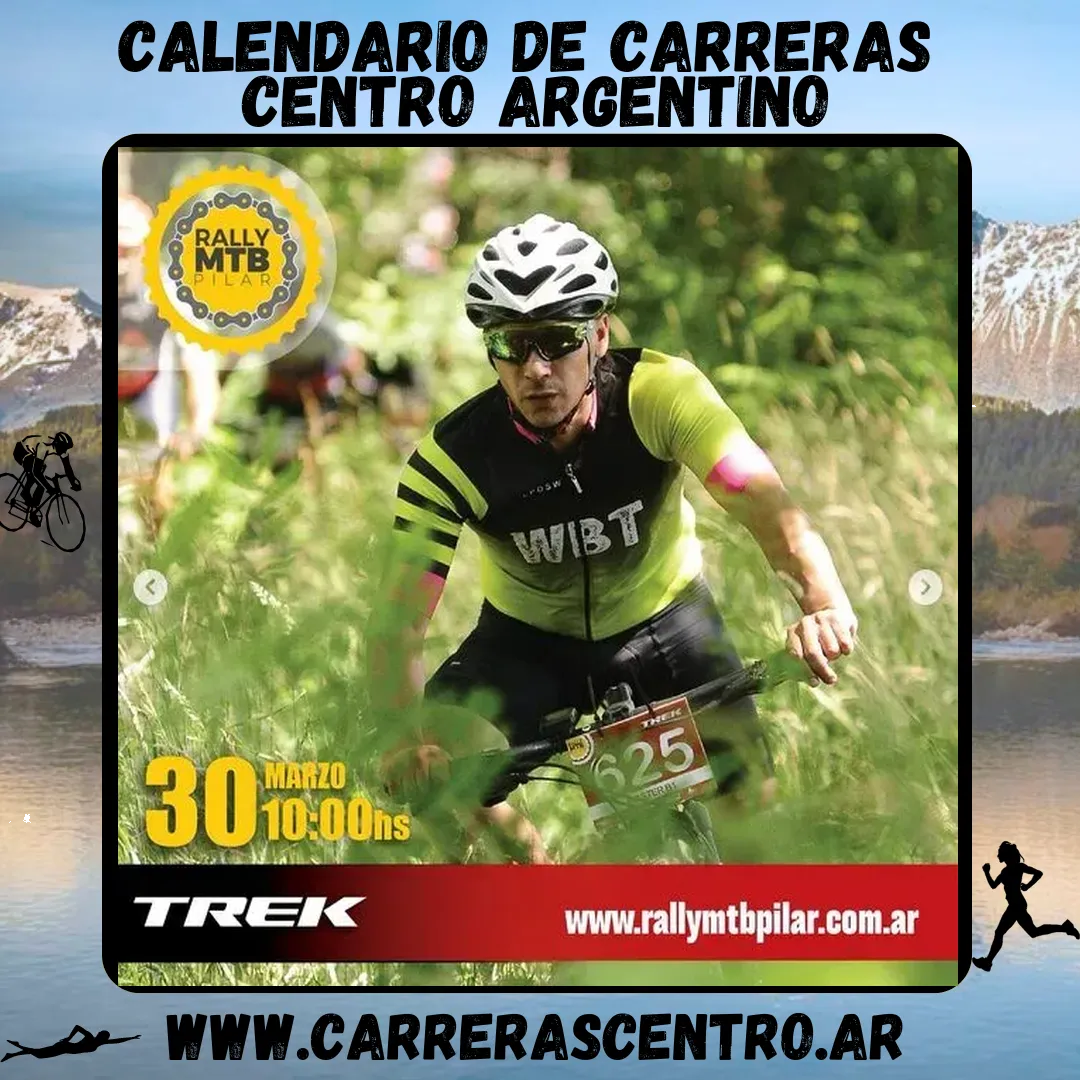Flyer de Rally MTB Pilar: 1° Fecha 2025