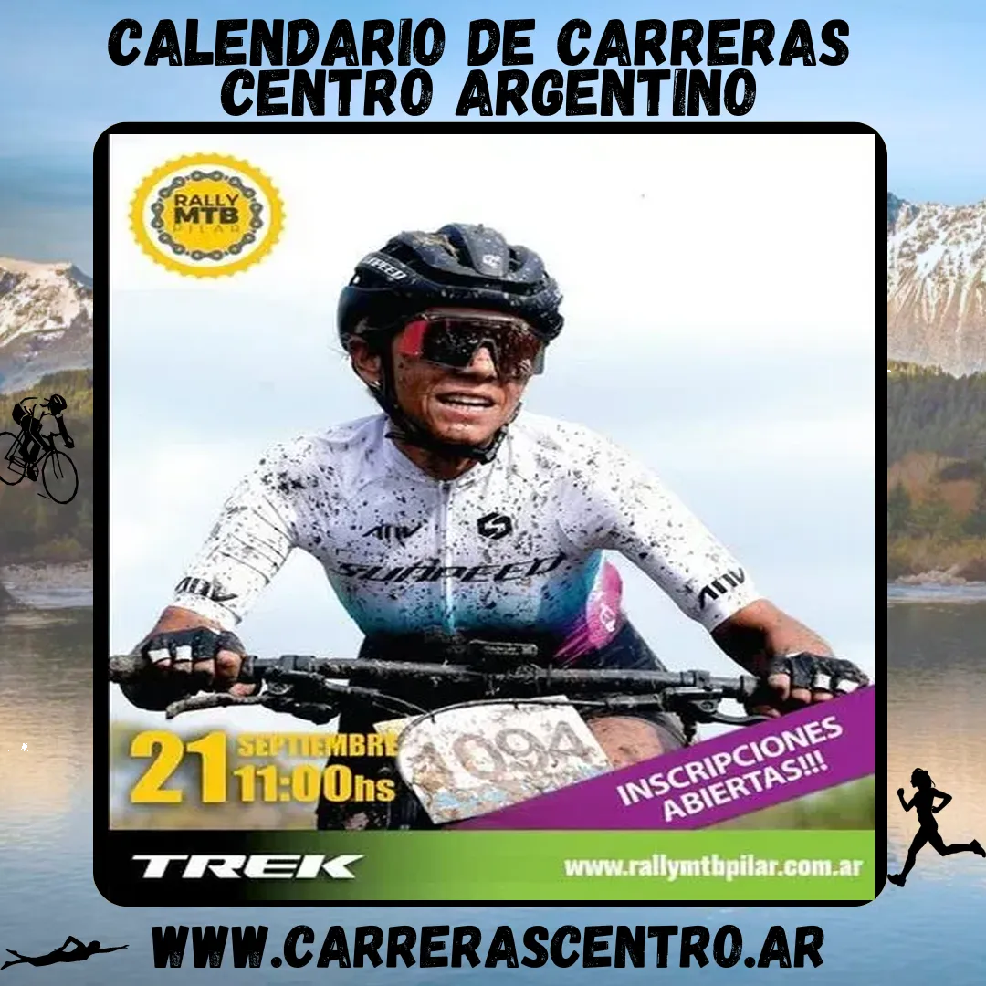 Flyer de Rally MTB Pilar 2025 – 3era Fecha 2025