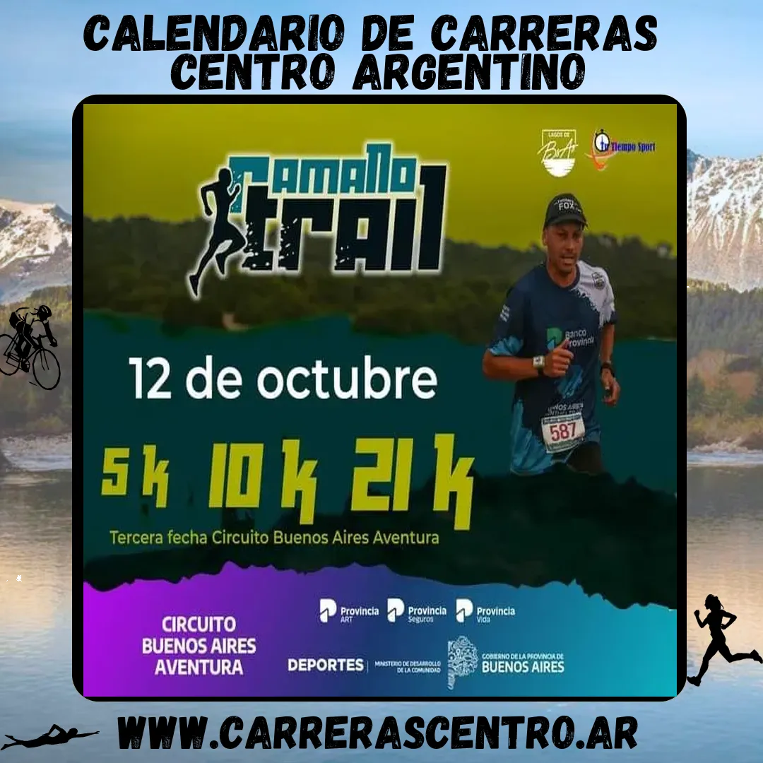 Flyer de Ramallo Trail 2024