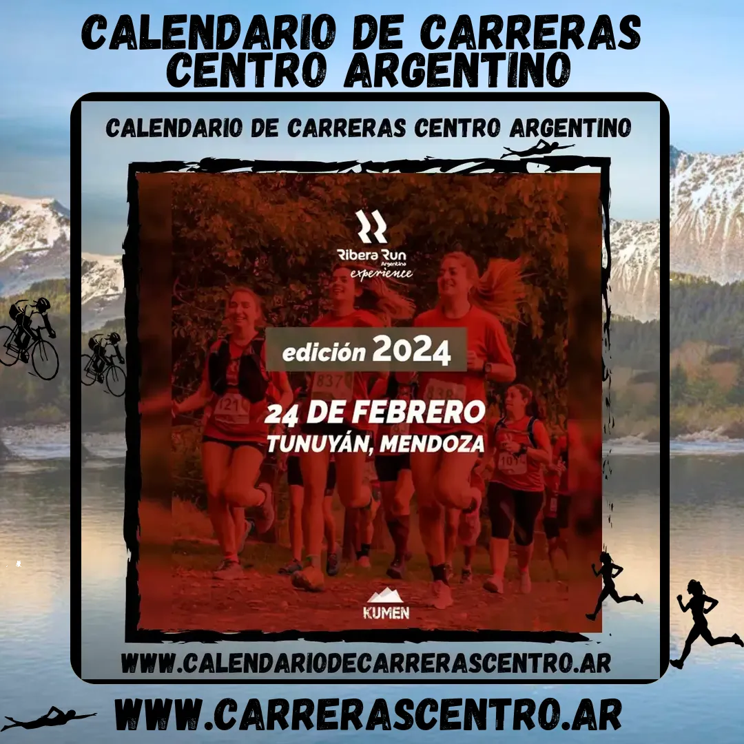 Flyer de Ribera Run Experience Argentina 2024