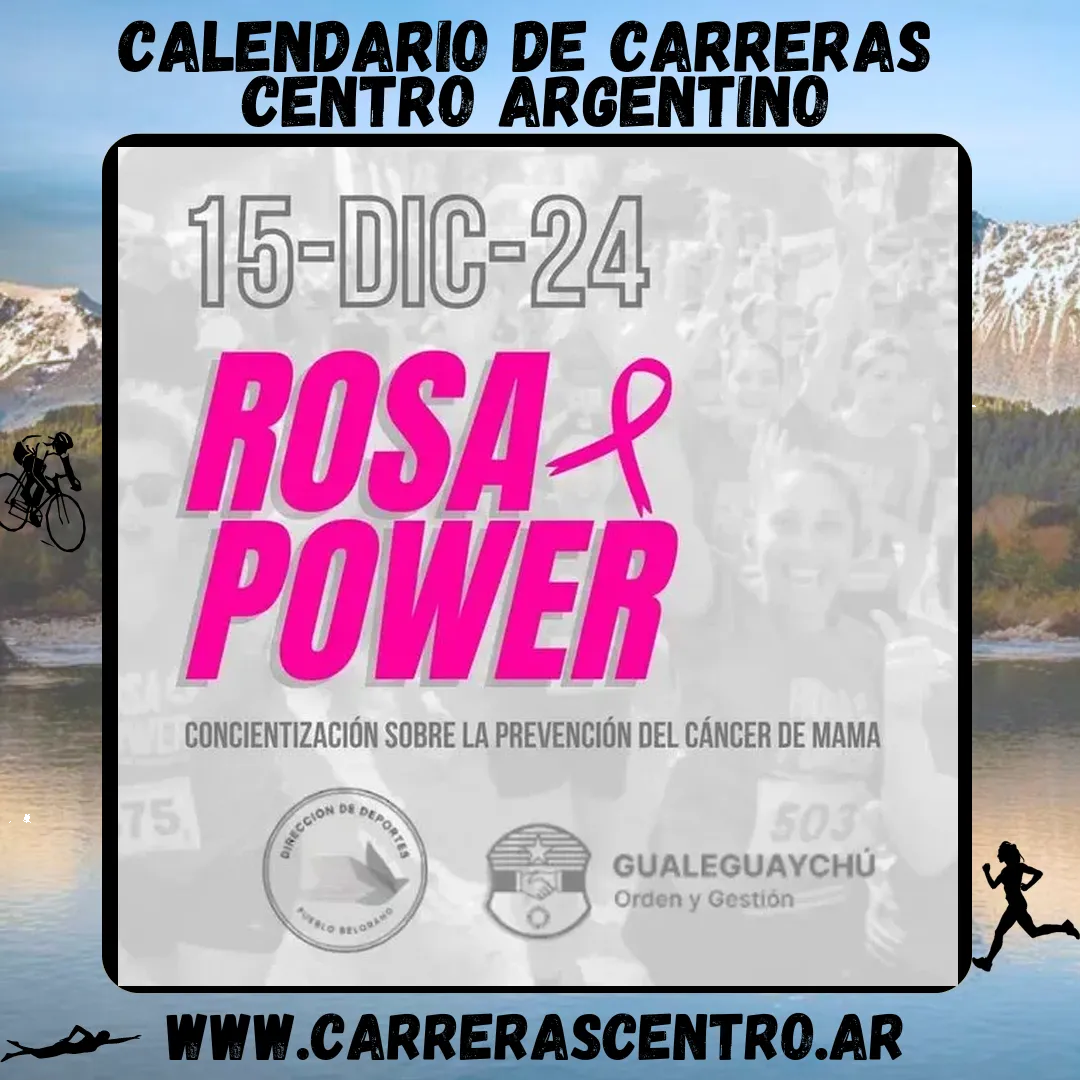 Flyer de Rosa Power 2024