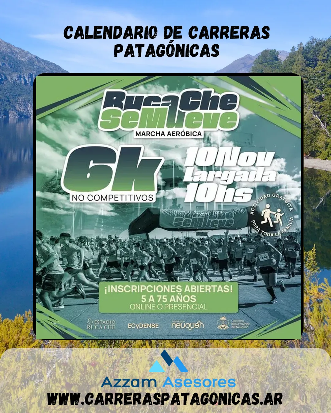 Flyer de Ruca Che Se Mueve 2024