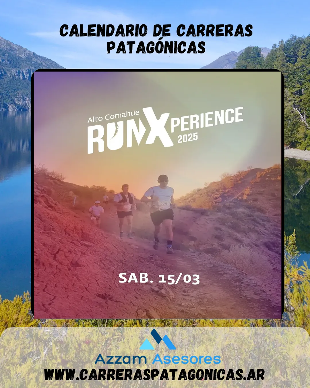 Flyer de Run Xperience 2025