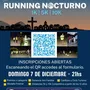 Flyer de Running Nocturno Puerto Santa Cruz 2025