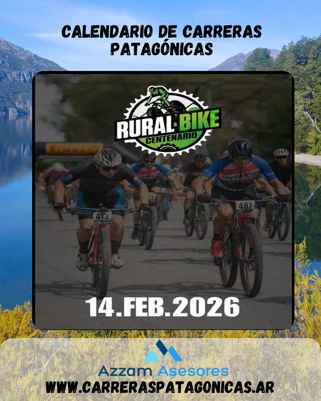 Flyer de Rural Bike Centenario 2026