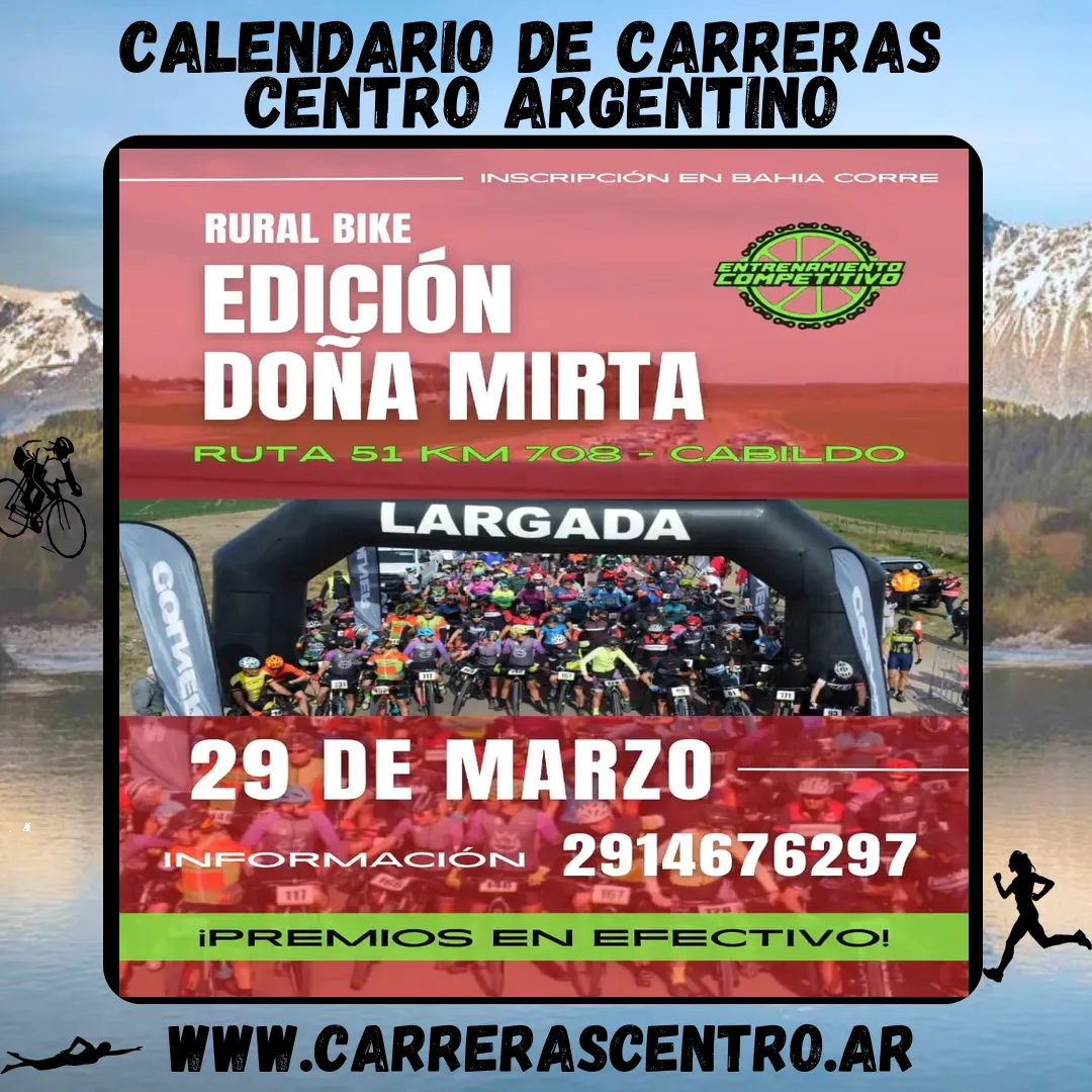 Flyer de Rural Bike Doña Mirta 2026