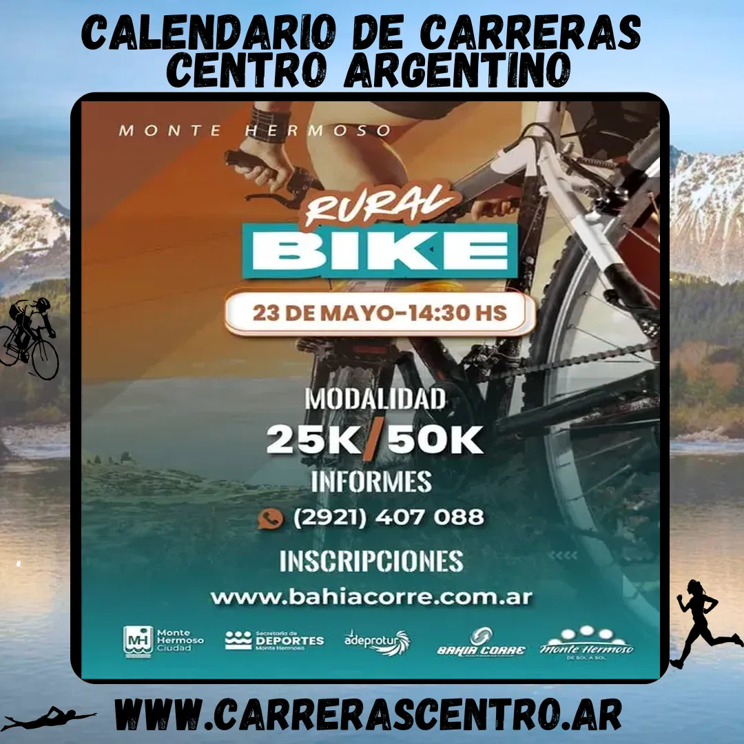 Flyer de Rural Bike Monte Hermoso 2026