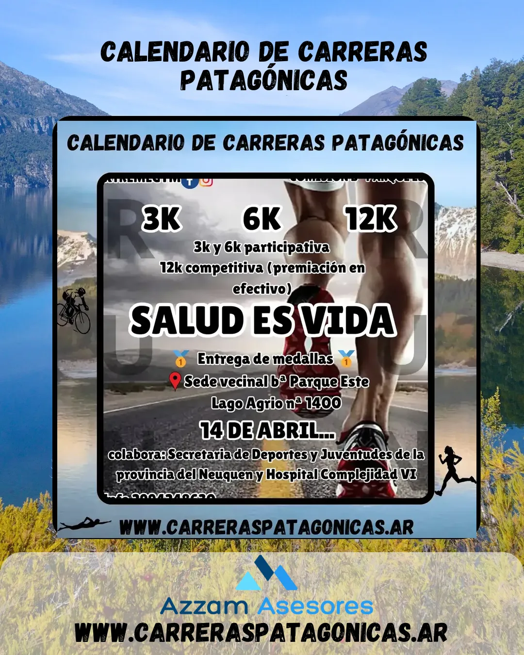 Flyer de Salud es Vida 2024