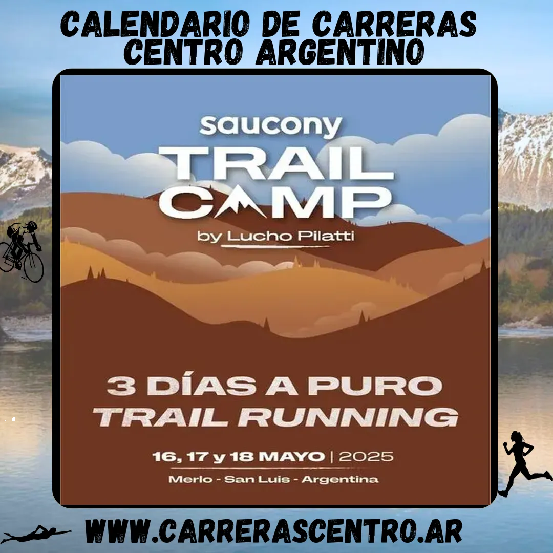 Flyer de Saucony Trail Camp 2025