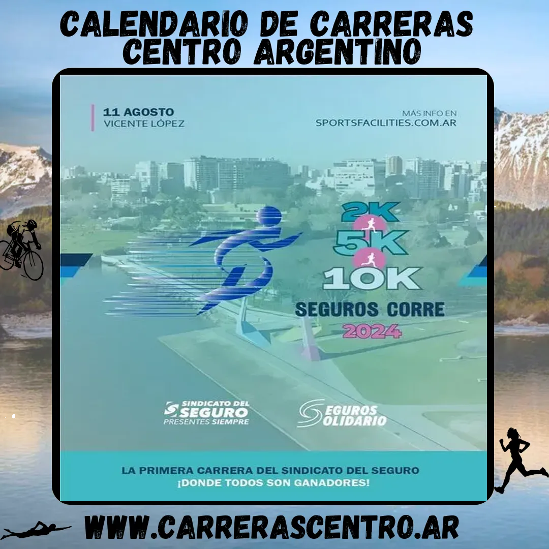 Flyer de Seguros Corre 2024