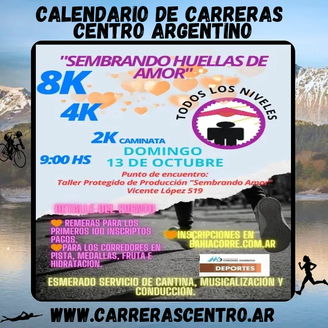 Flyer de Sembrando Huellas de Amor 2024