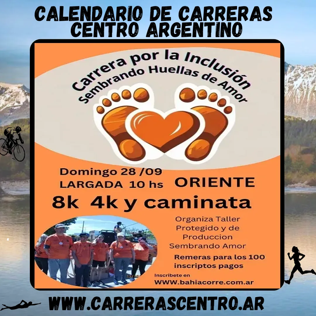 Flyer de Sembrando Huellas de Amor 2025