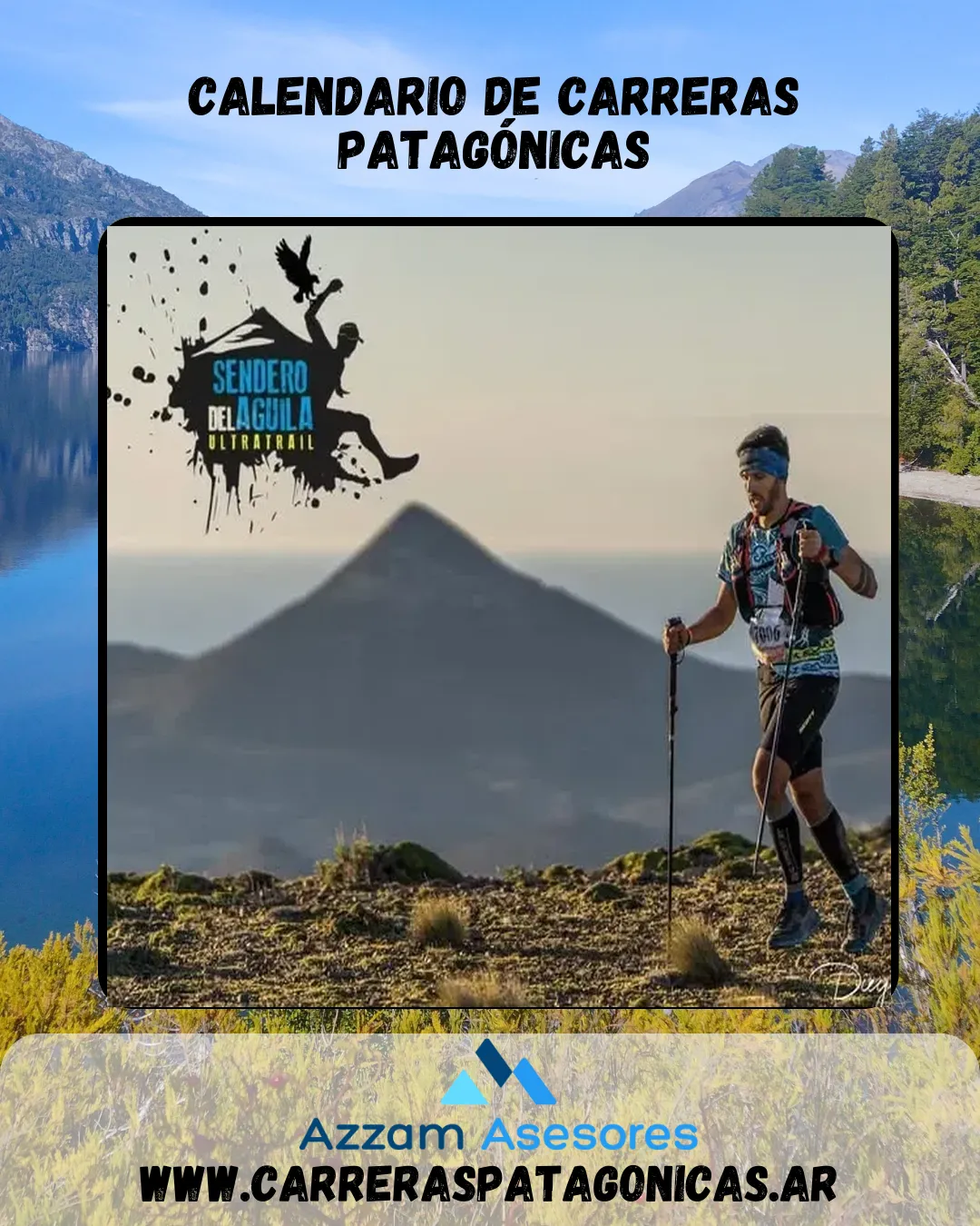 Flyer de Sendero del Águila 2025