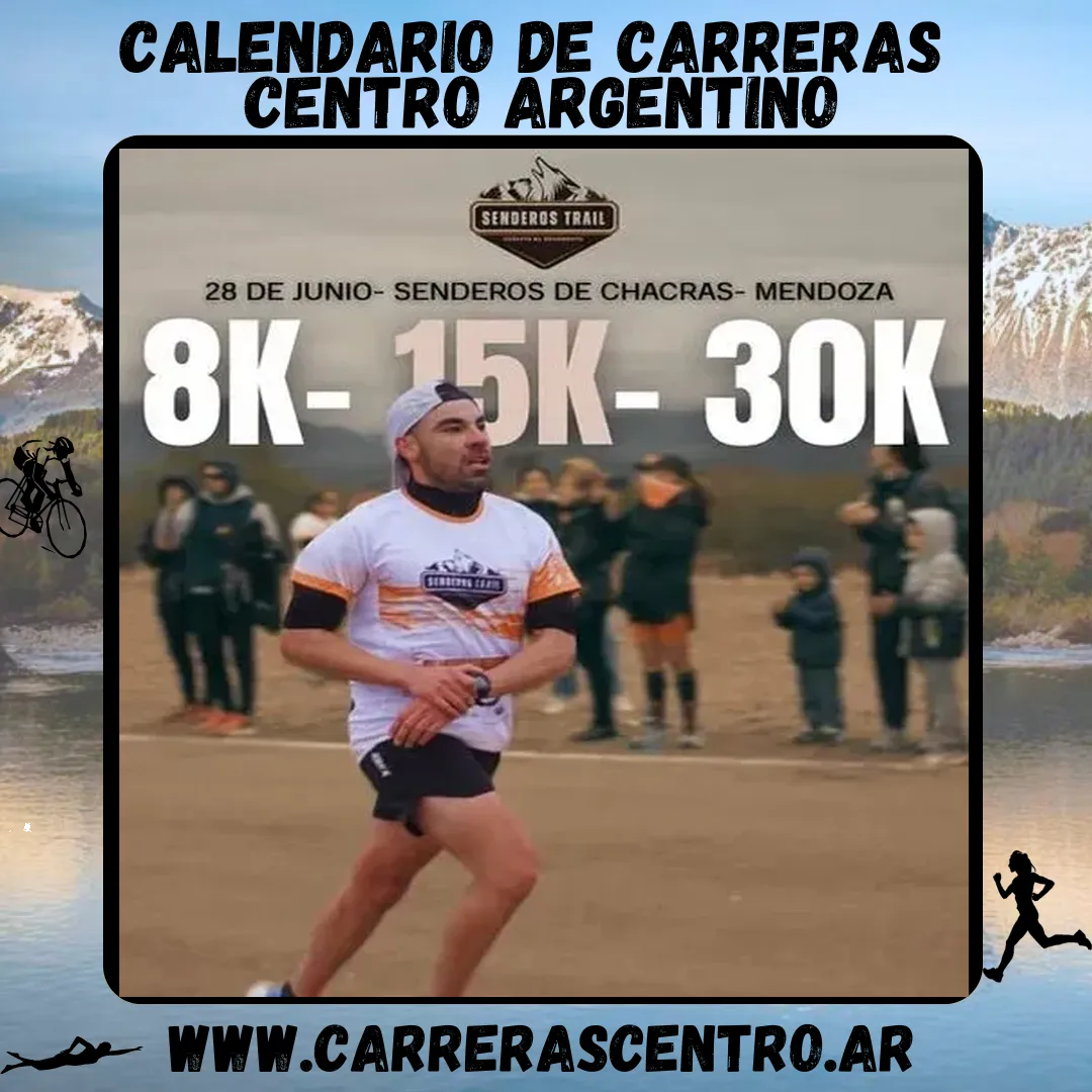 Flyer de Senderos Trail 2026