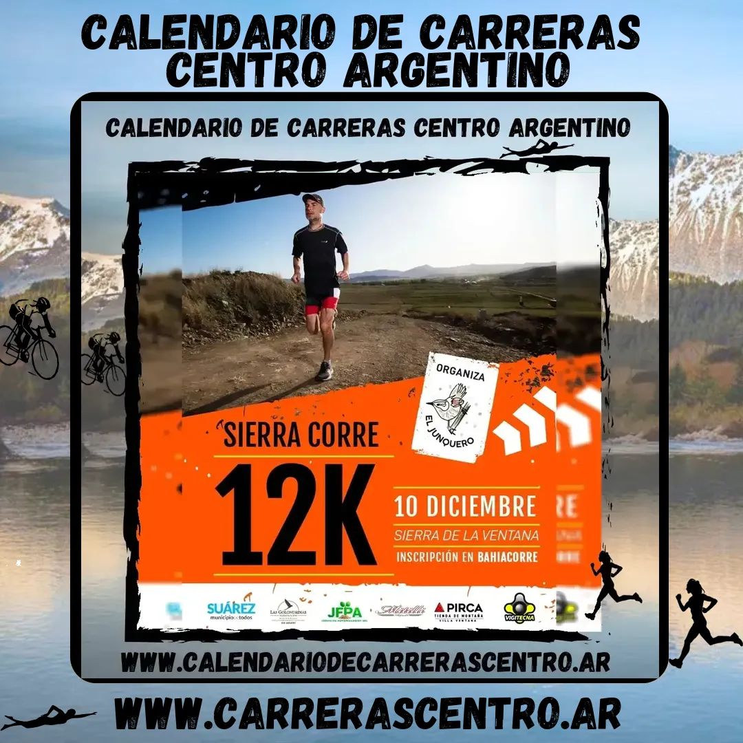 Flyer de Sierra Corre 2023