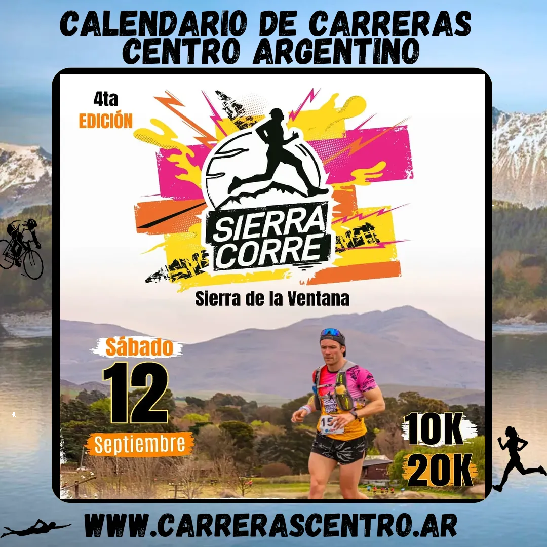 Flyer de Sierra Corre 2026
