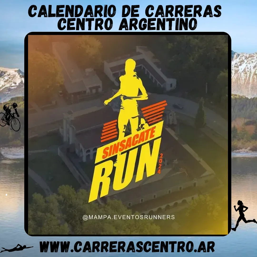 Flyer de Sinsacate Run 2024