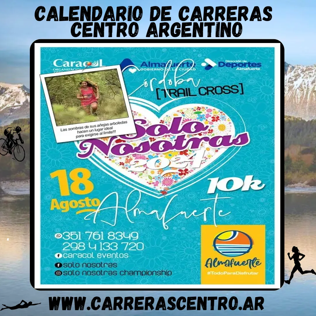 Flyer de Solo Nosotras «Almafuerte» 2024