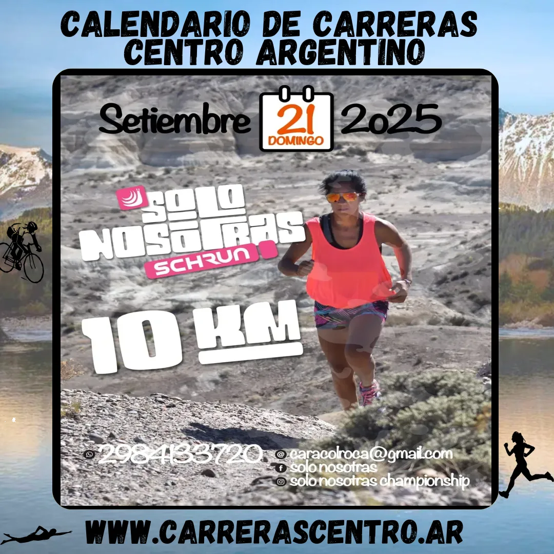 Flyer de Solo Nosotras «Almafuerte» 2025