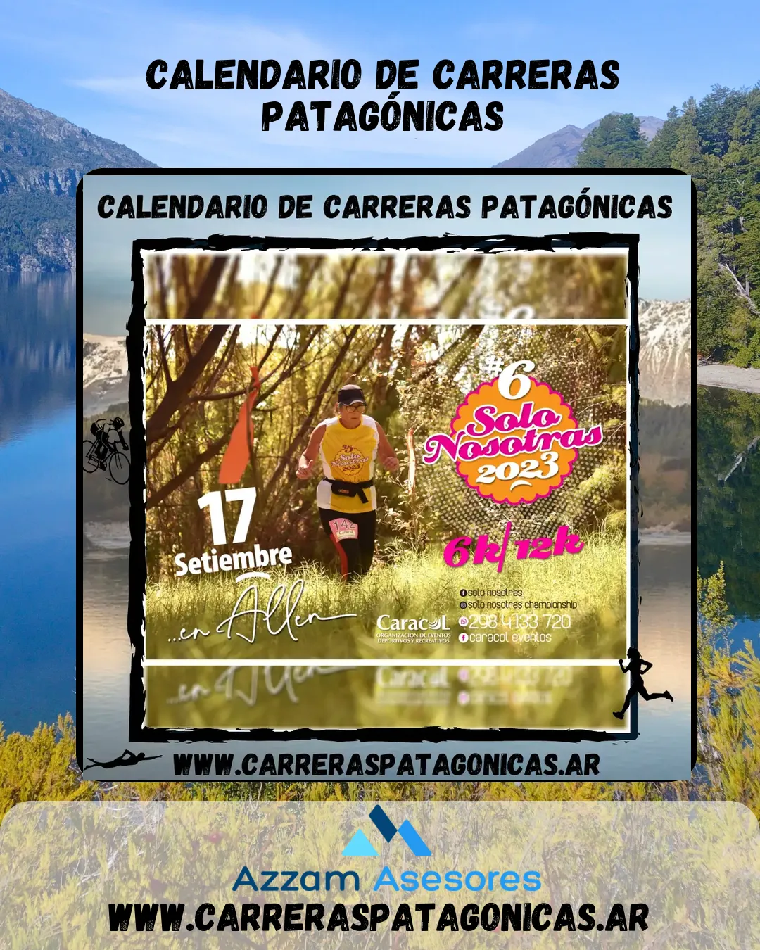 Flyer de Solo Nosotras 2023