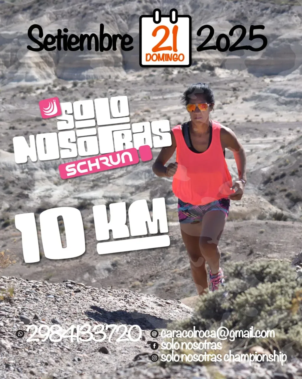 Flyer de Solo Nosotras 2025
