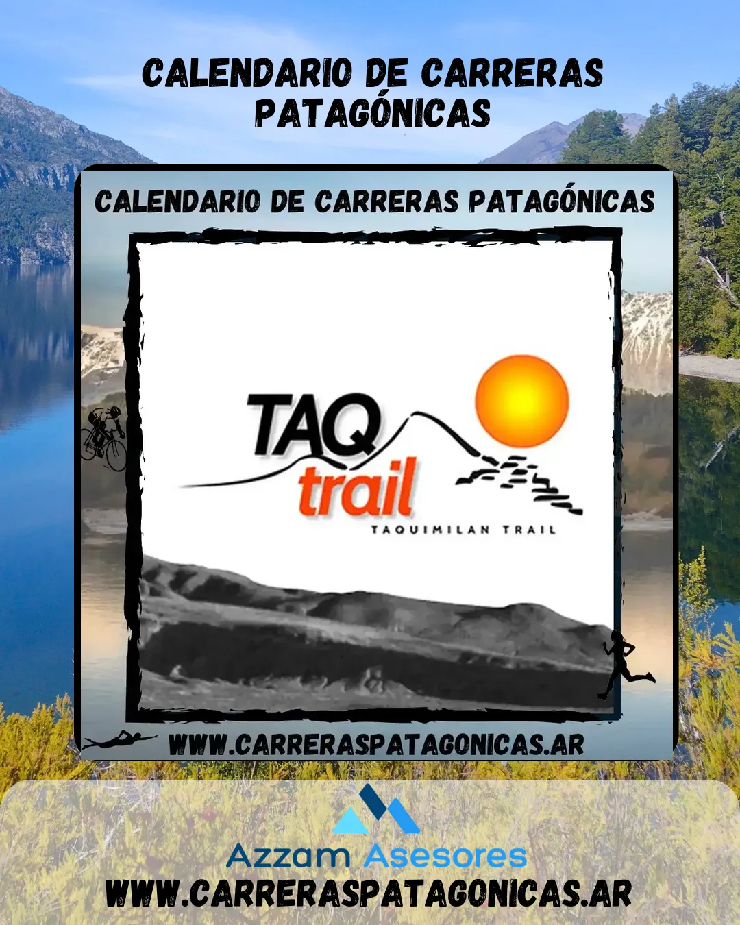 Flyer de Taqui Trail 2023