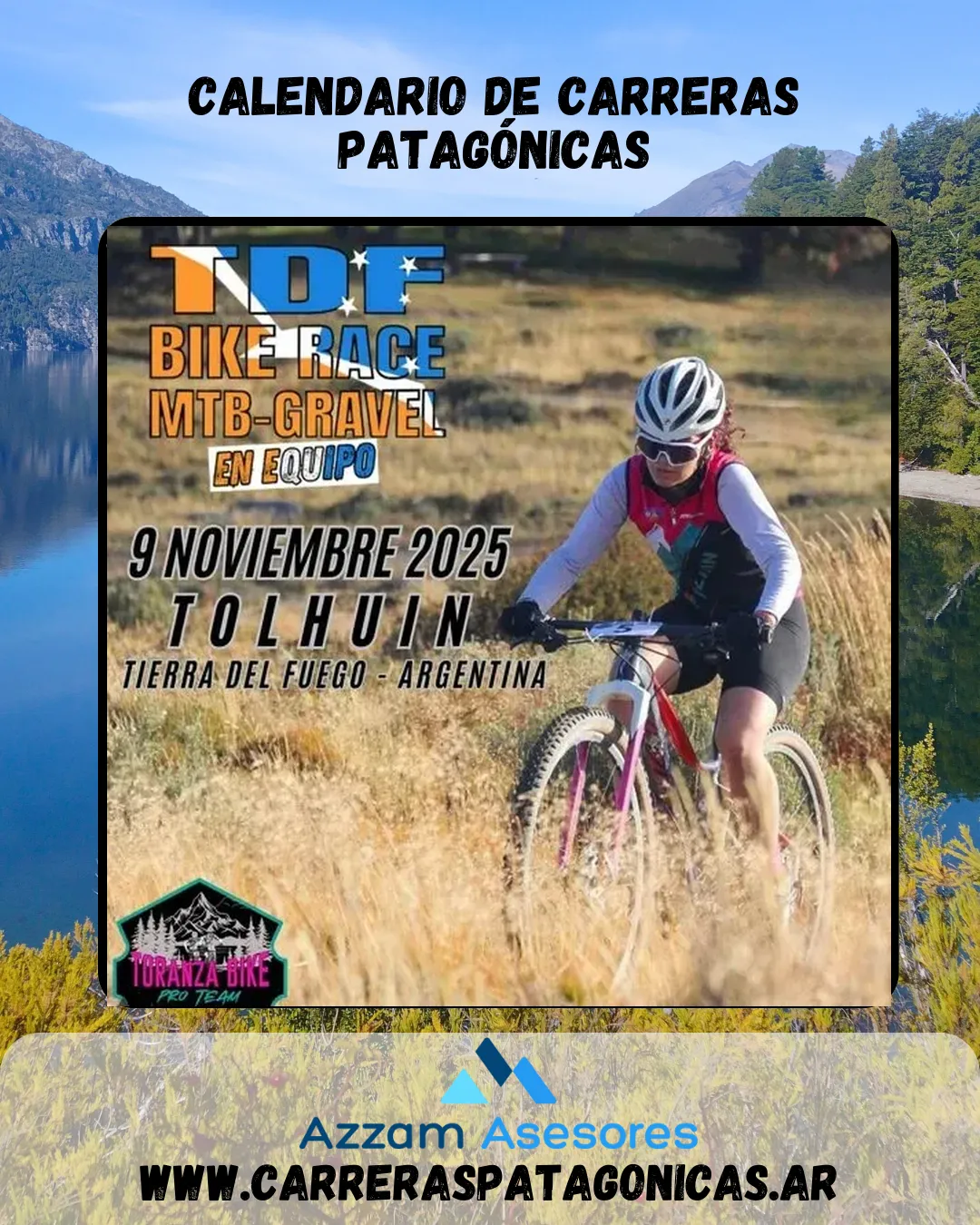 Flyer de TDF Bike Race 2025