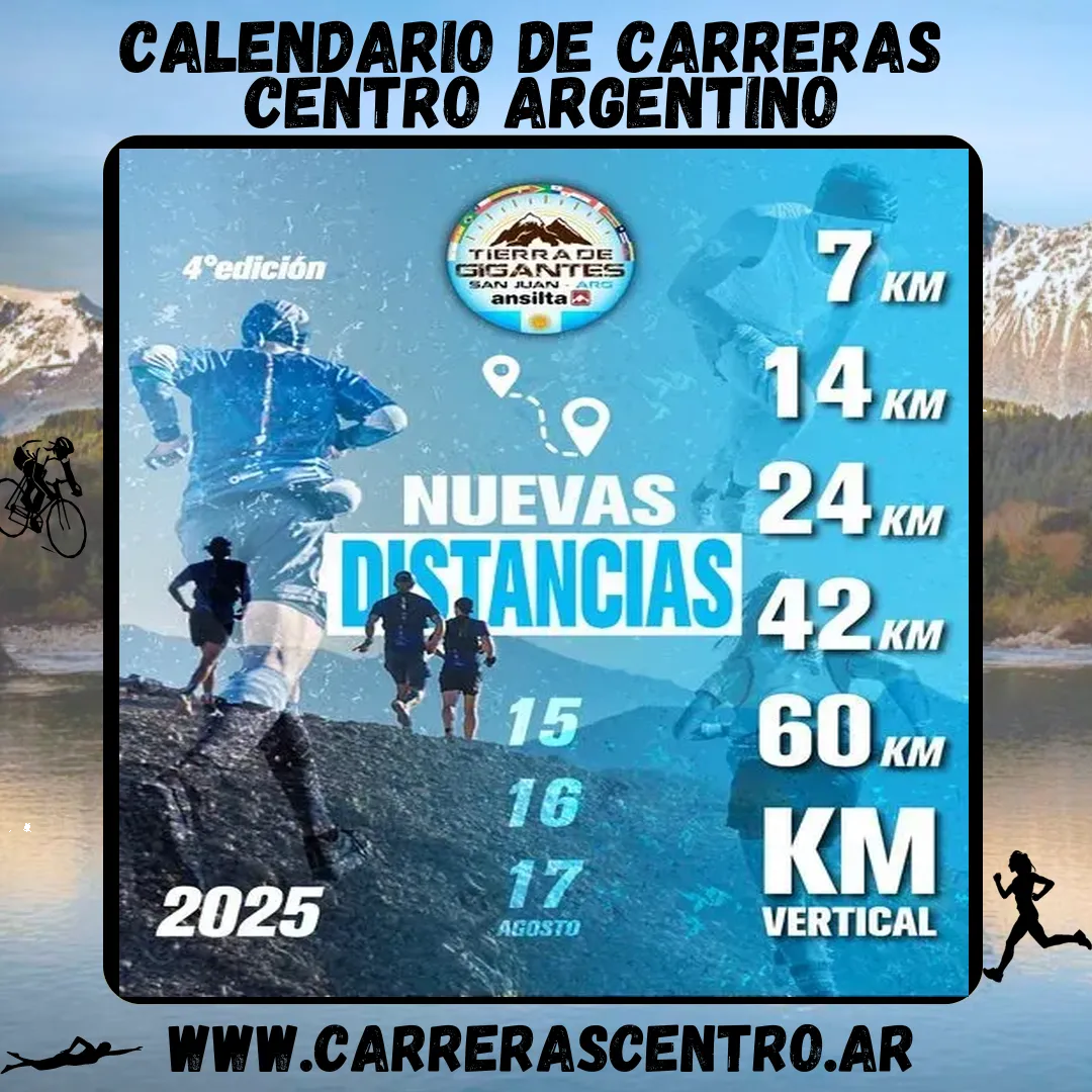 Flyer de Tierra de Gigantes 2025