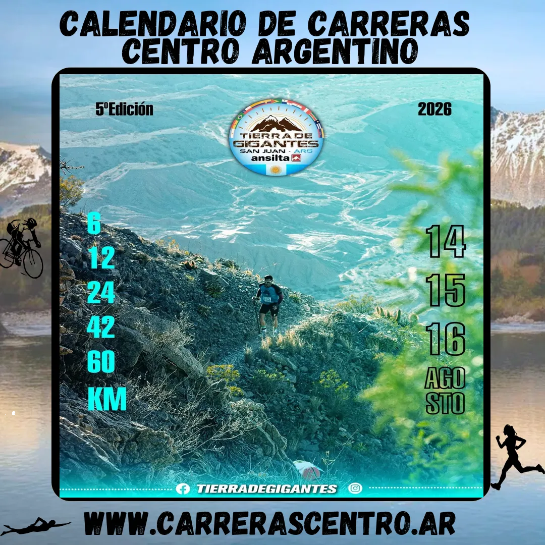 Flyer de Tierra de Gigantes 2026