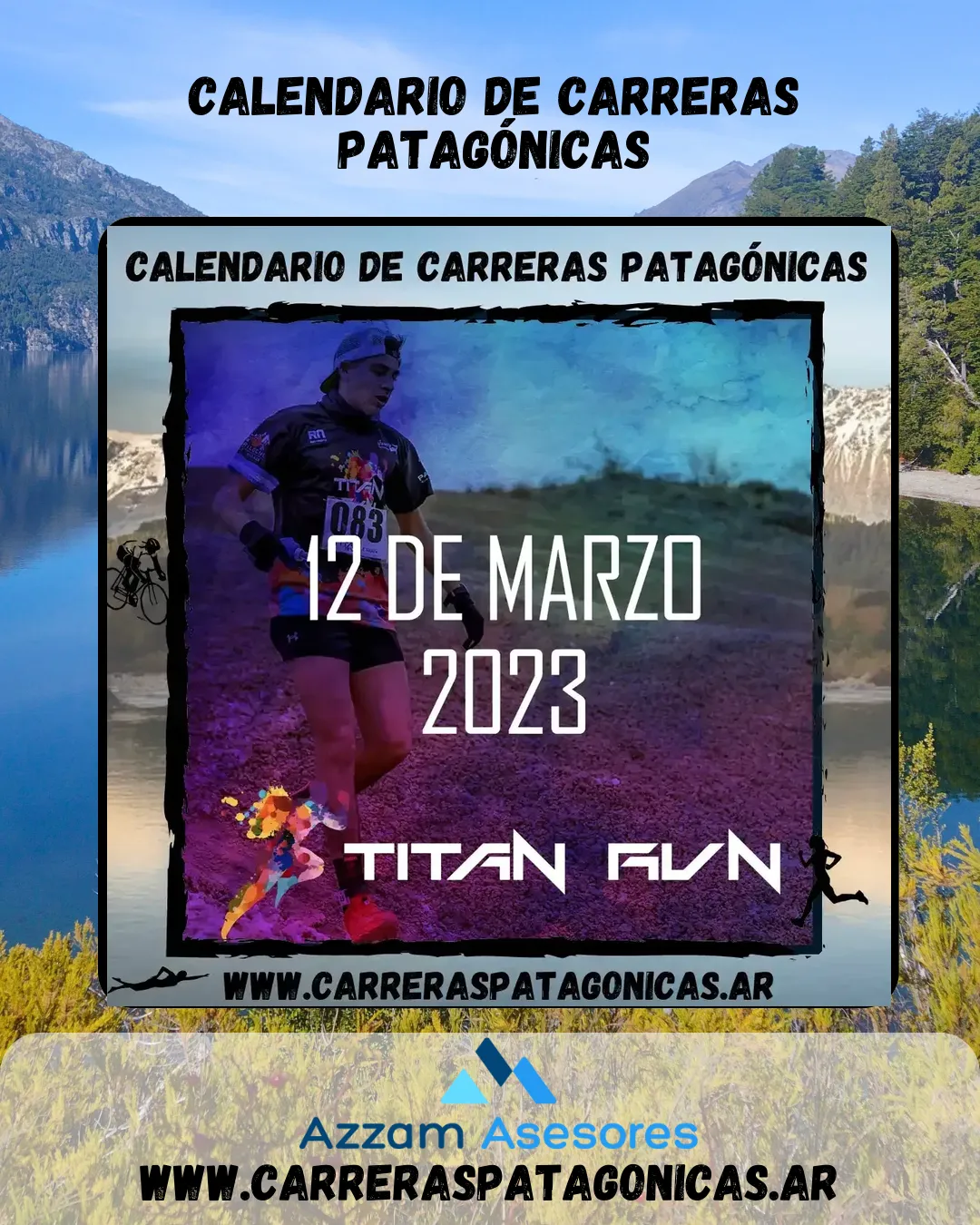 Flyer de TITAN RUN 2023